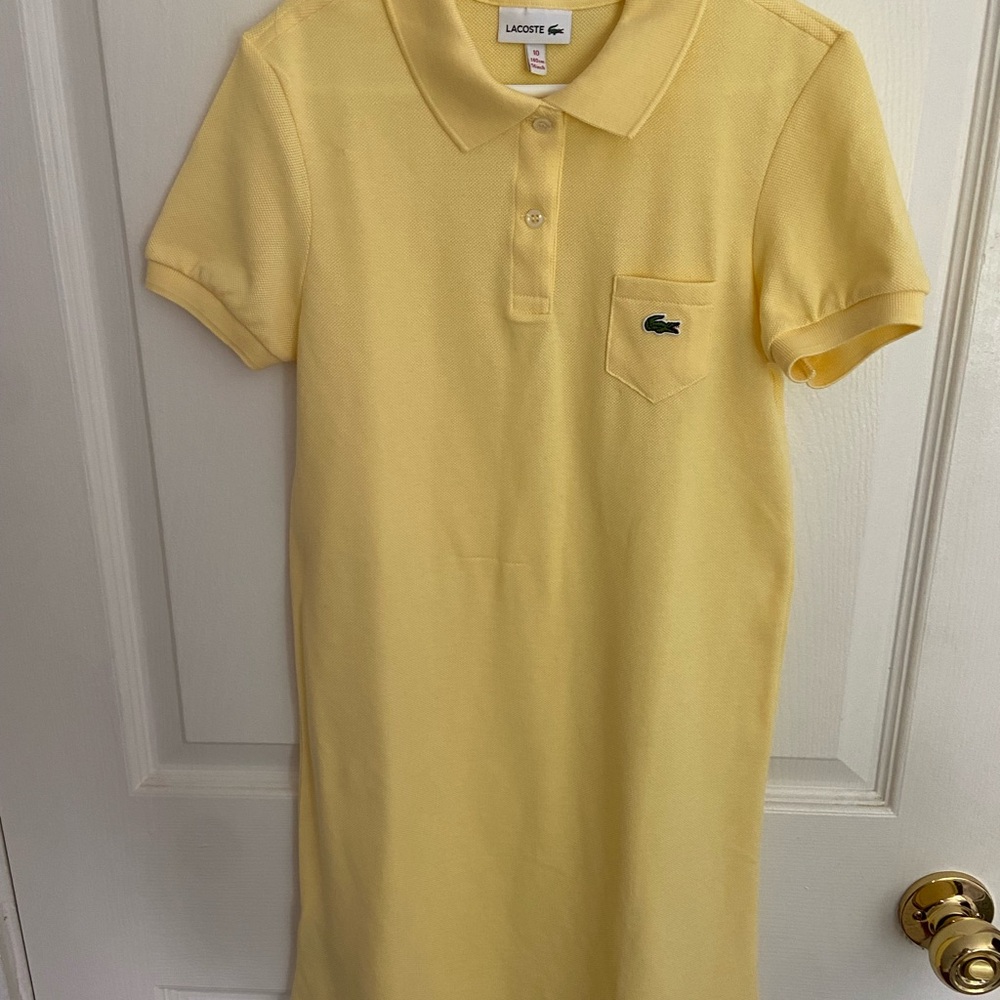 Brand new Lacoste polo dress in size 10 girl